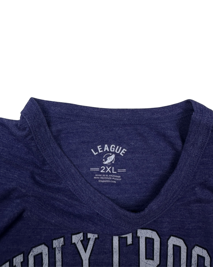 League Holy Cross V-Neck T-Shirt (2XL)