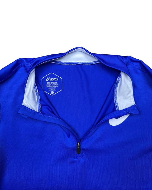 ASICS 1/4 Zip Long Sleeve Pullover