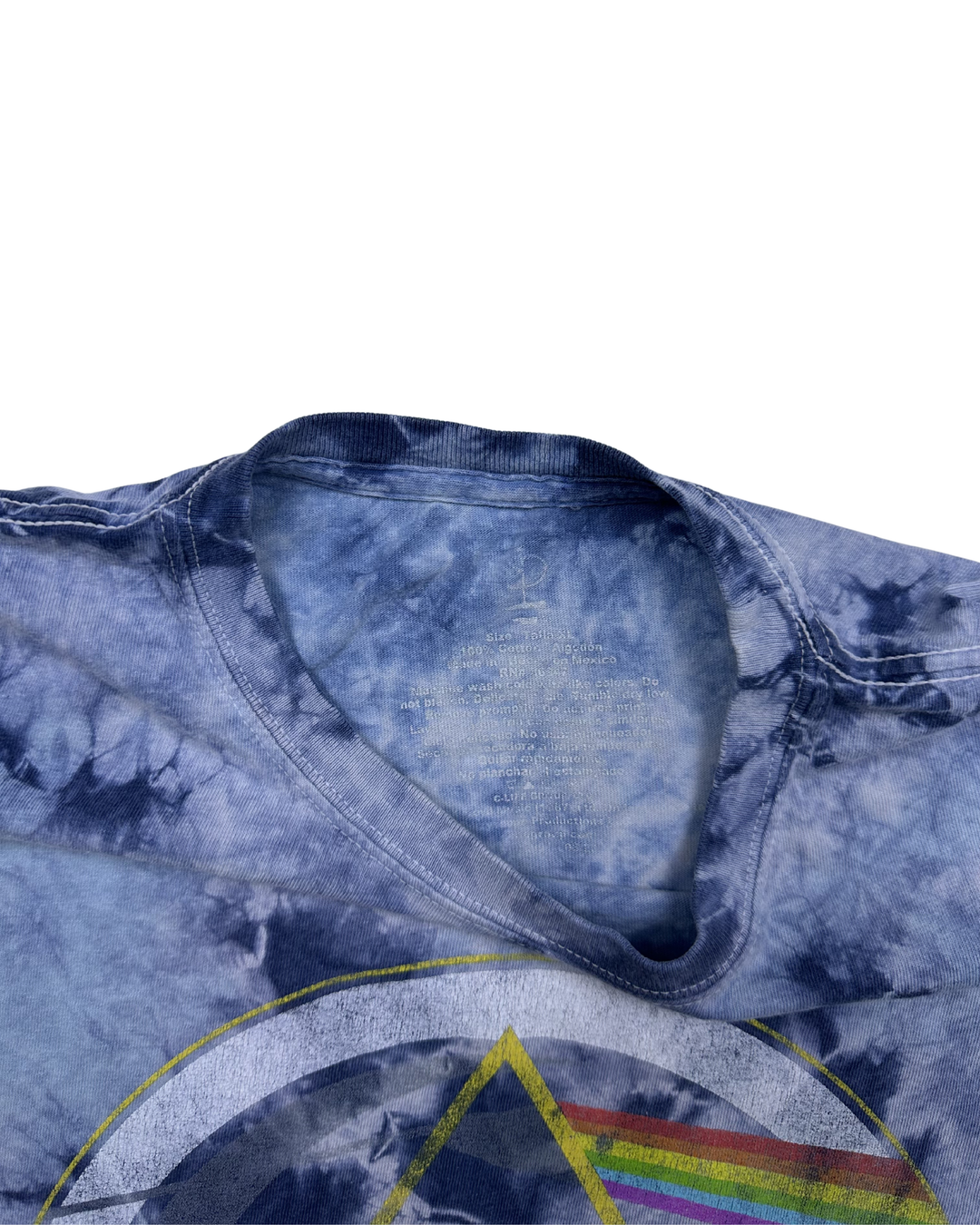 Pink Floyd Dark Side of the Moon 1973 Tour Tie-Dye T-Shirt (xl)