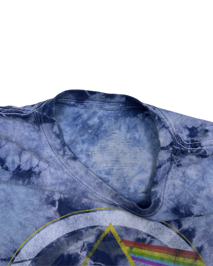 Pink Floyd Dark Side of the Moon 1973 Tour Tie-Dye T-Shirt (xl)