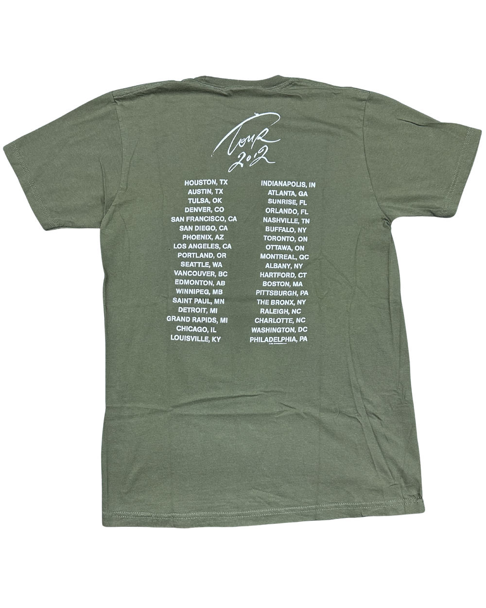Roger Waters The Wall Live 2012 Tour Graphic T-Shirt (Large)