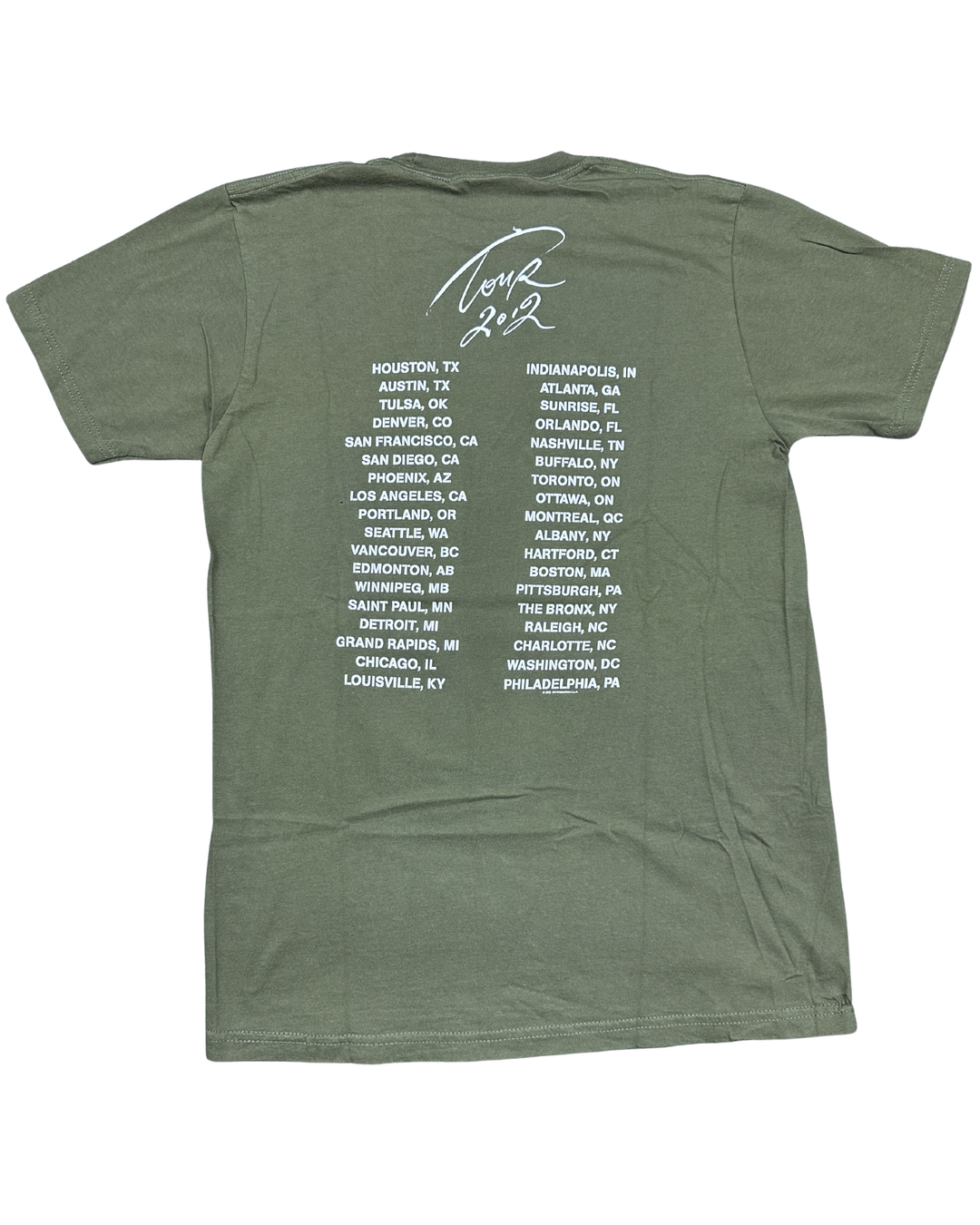 Roger Waters The Wall Live 2012 Tour Graphic T-Shirt (Large)