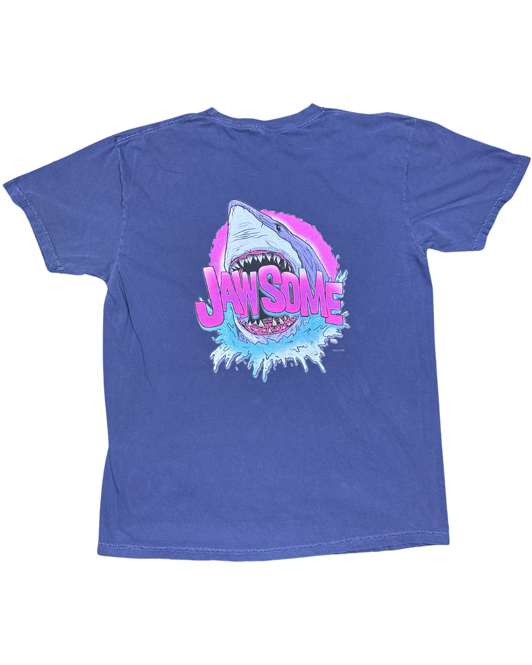 Comfort Colors Jawsome Shark Graphic T-Shirt (Large)