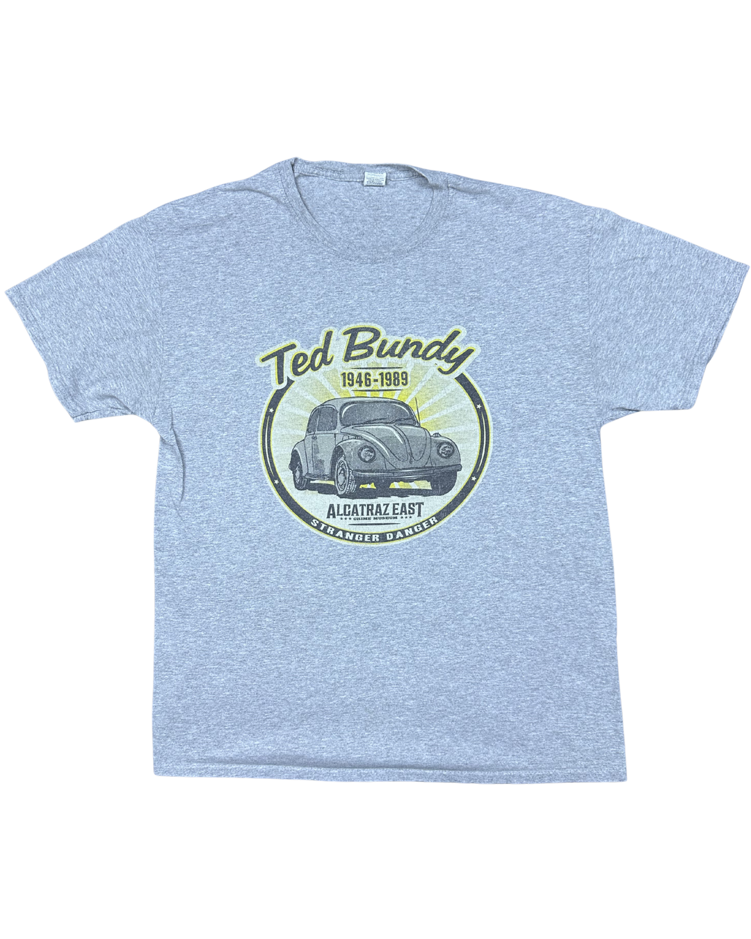 Ted Bundy Alcatraz East Crime Museum Stranger Danger Graphic T-Shirt