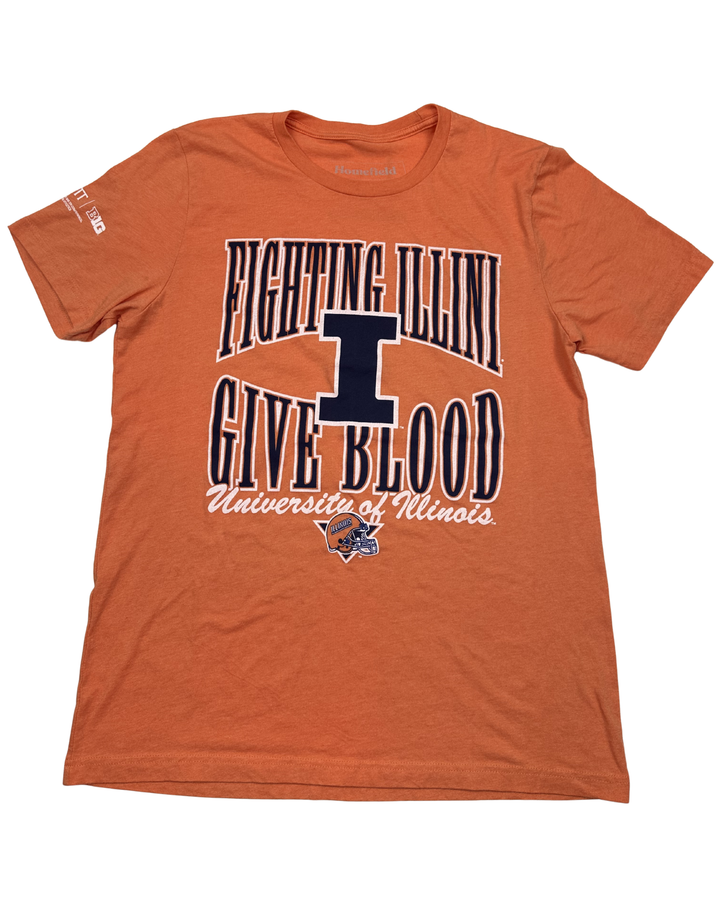 Homefield Fighting Illini University of Illinois T-Shirt (large)