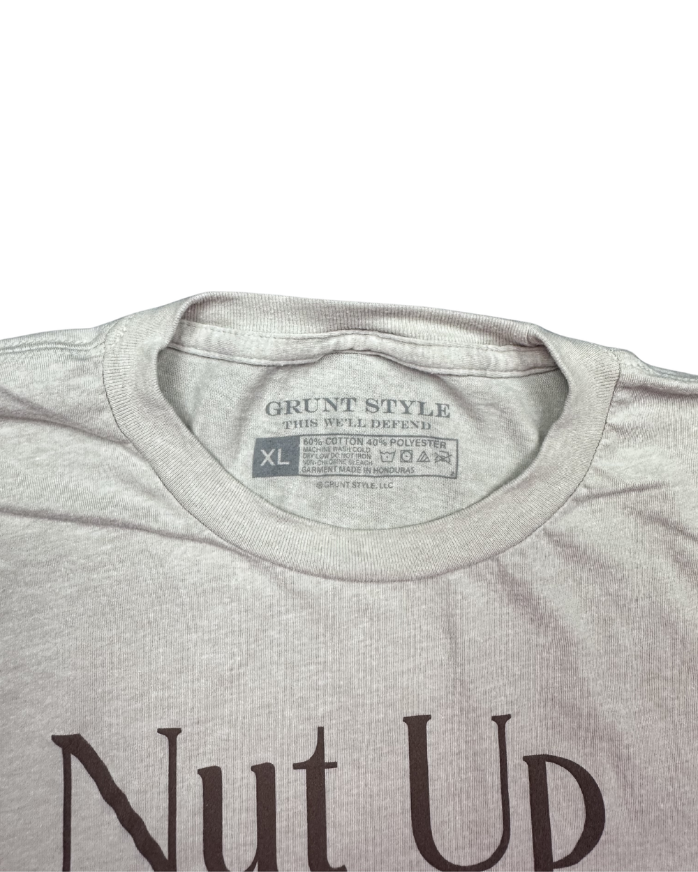 Grunt Style Nut Up or Shut Up Squirrel Graphic T-Shirt (XL)