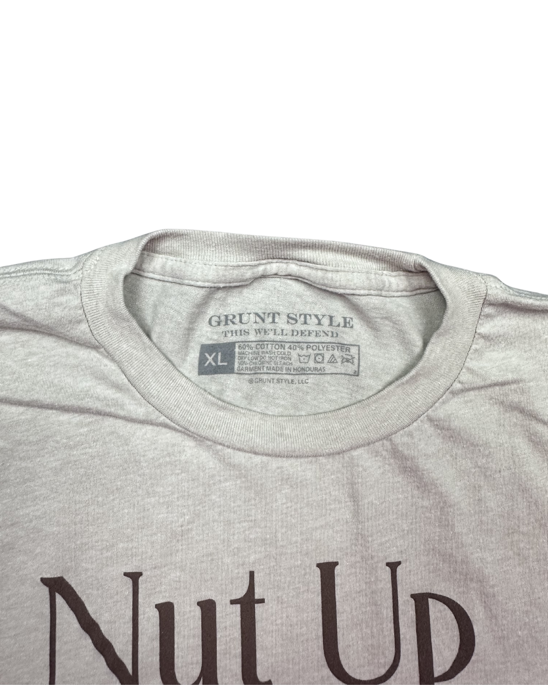 Grunt Style Nut Up or Shut Up Squirrel Graphic T-Shirt (XL)