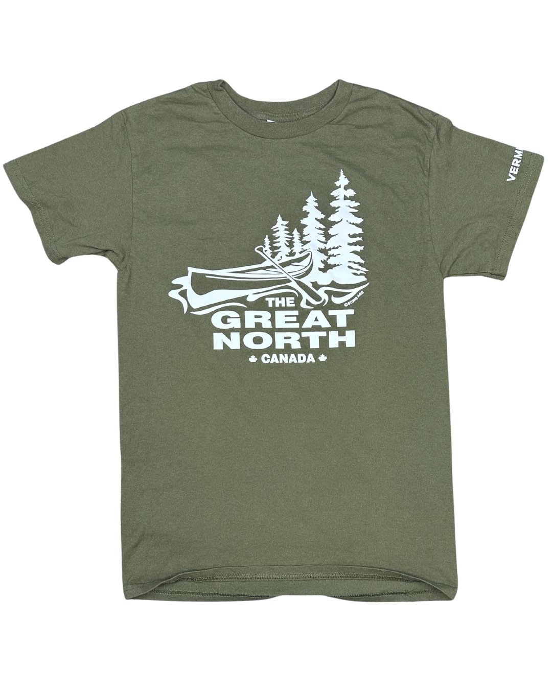 Alstyle The Great North Canada Canoe Graphic T-Shirt (Large)
