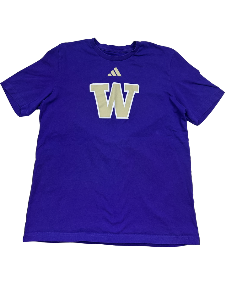 Adidas Washington Huskies Logo T-Shirt (large)