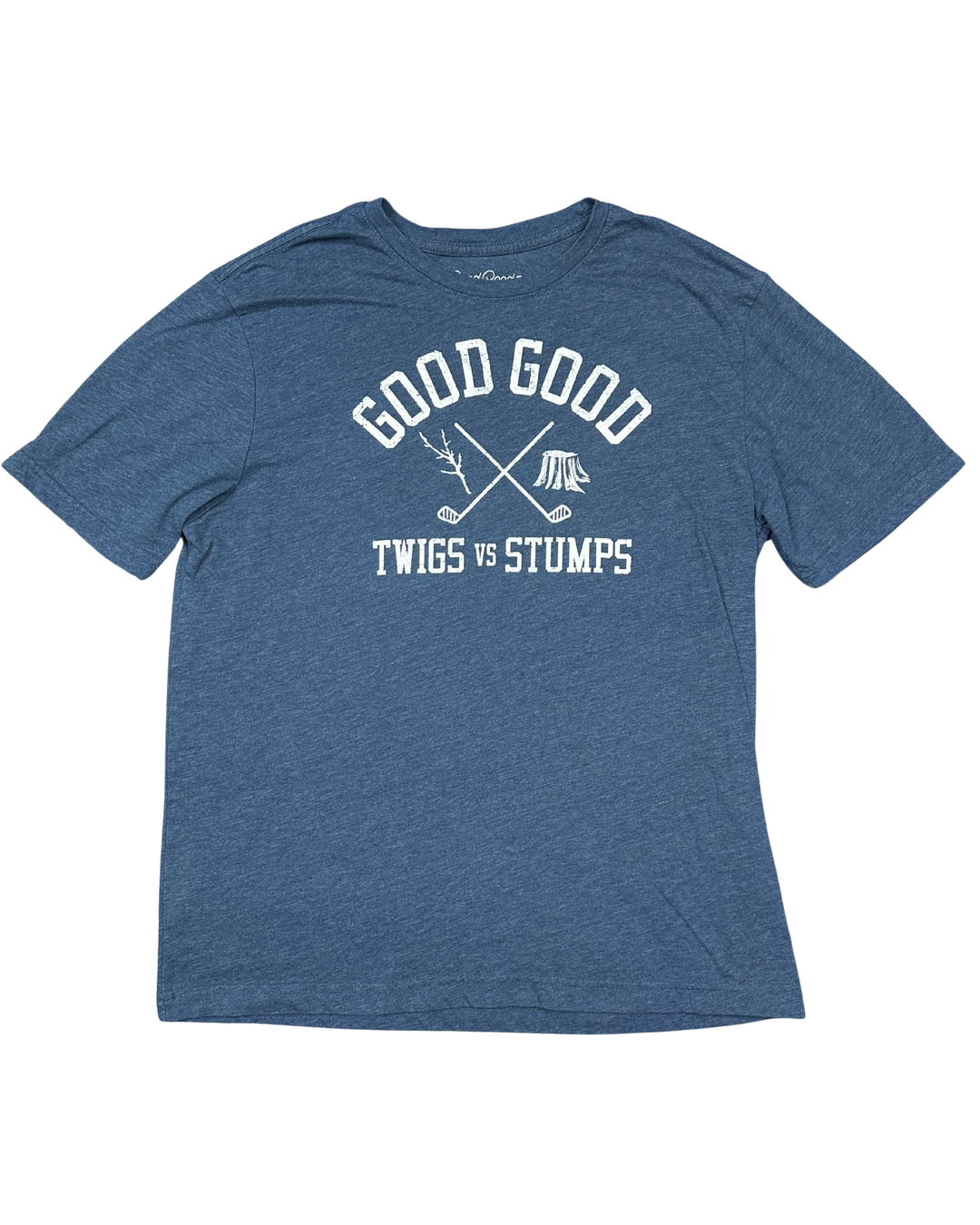 Good Good Twigs vs Stumps Golf Graphic T-Shirt (Medium)