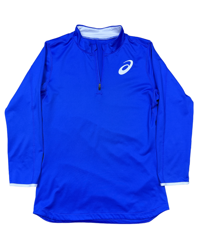 ASICS 1/4 Zip Long Sleeve Pullover