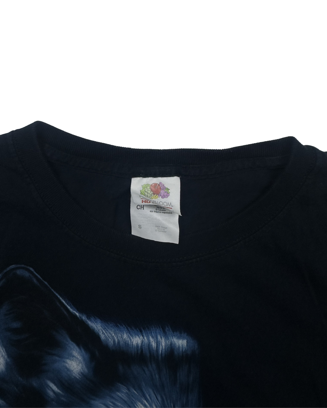 Wolf Face Graphic T-Shirt (small)