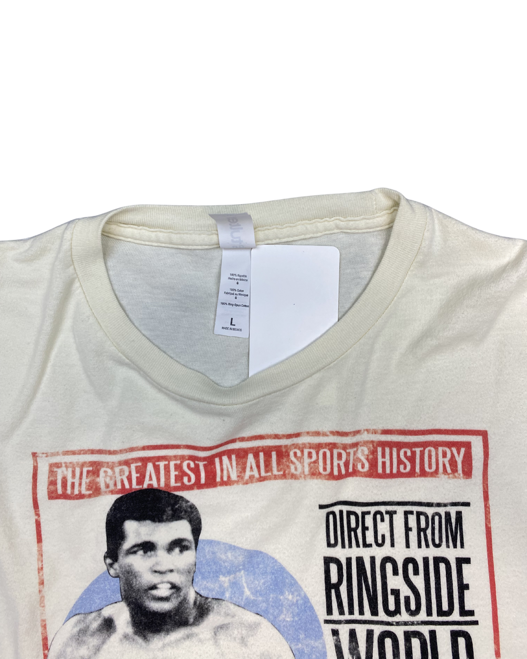 Muhammad Ali Direct From Ringside Graphic T-Shirt (Large)