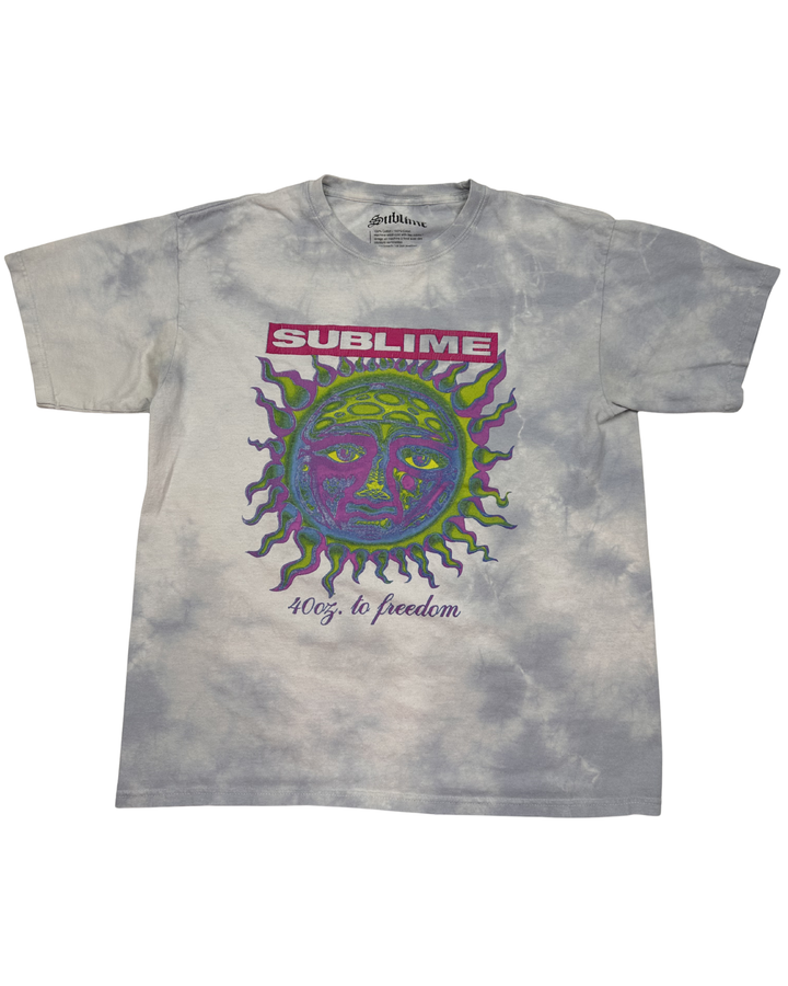 Sublime 40oz to Freedom Tie-Dye T-Shirt (large)