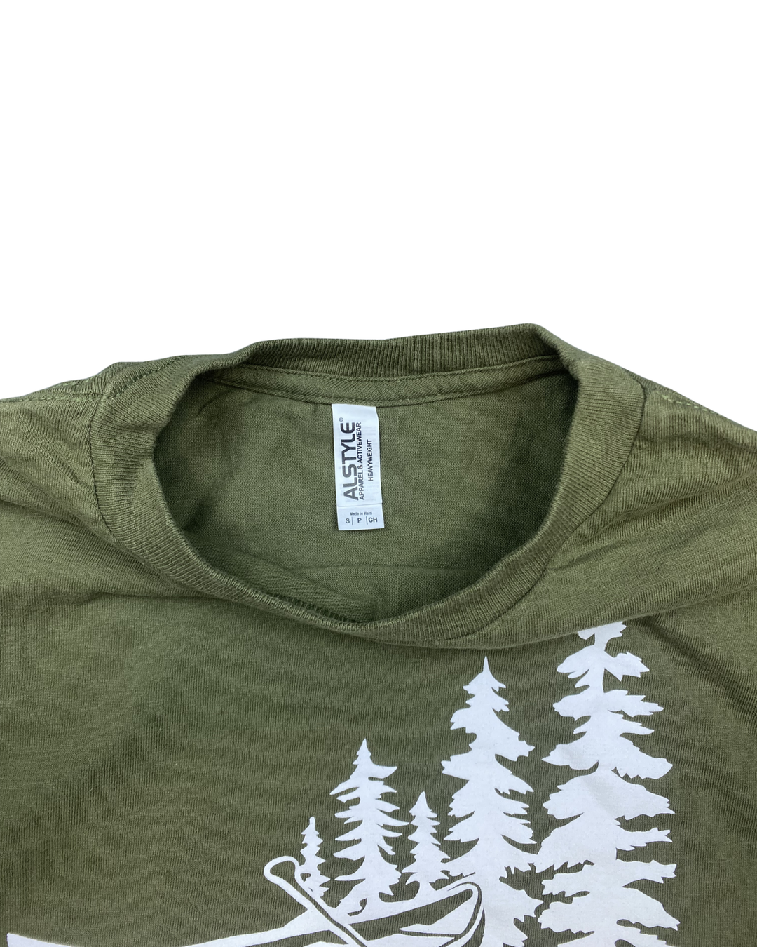 Alstyle The Great North Canada Canoe Graphic T-Shirt (Large)