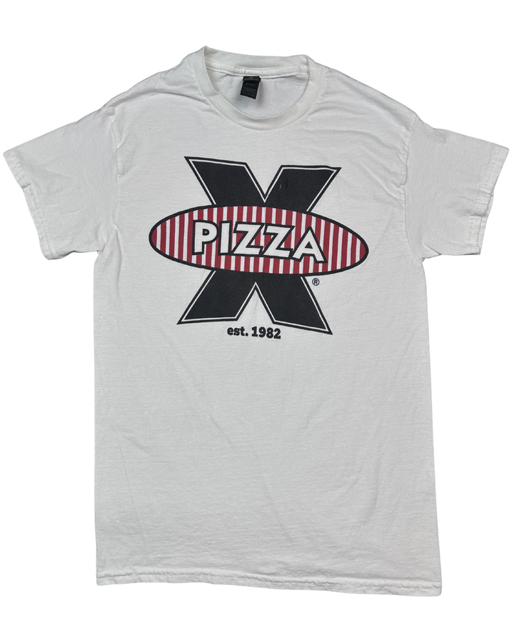 Pizza X Est. 1982 Logo Graphic T-Shirt (Large)