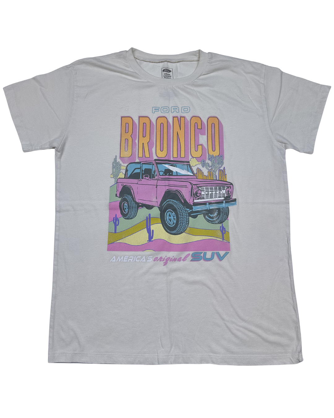 Ford Bronco America's Original SUV Graphic T-Shirt (large)
