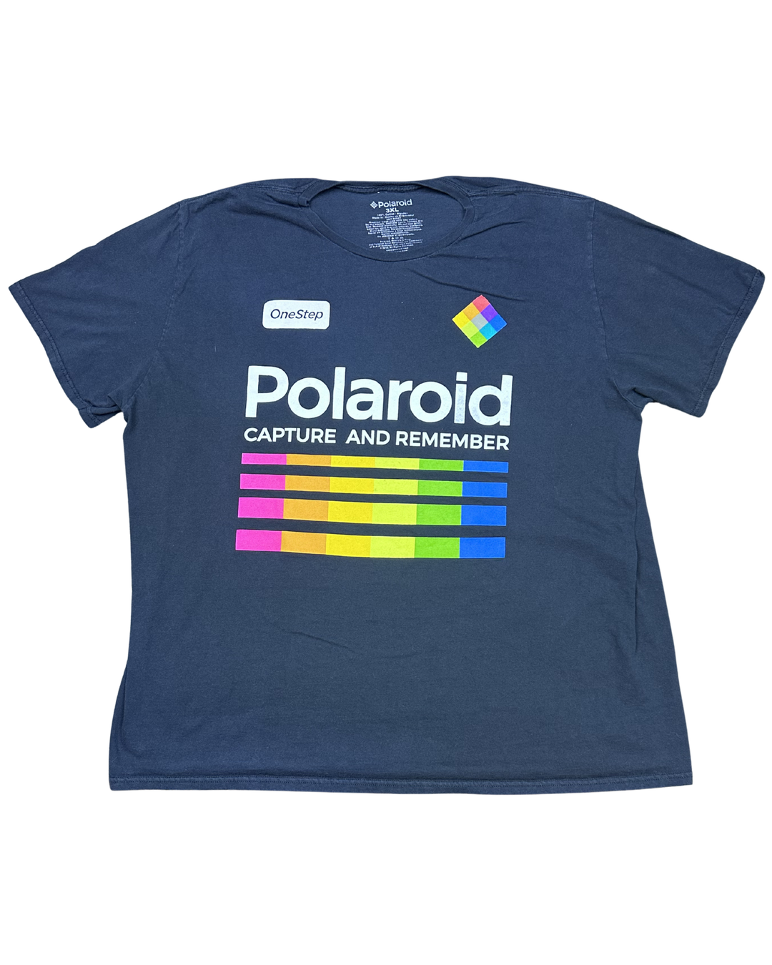 Polaroid Capture and Remember Graphic T-Shirt (3XL)