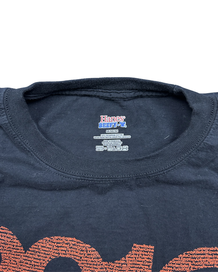 2016 Celebrity Deaths Graphic T-Shirt (Medium)