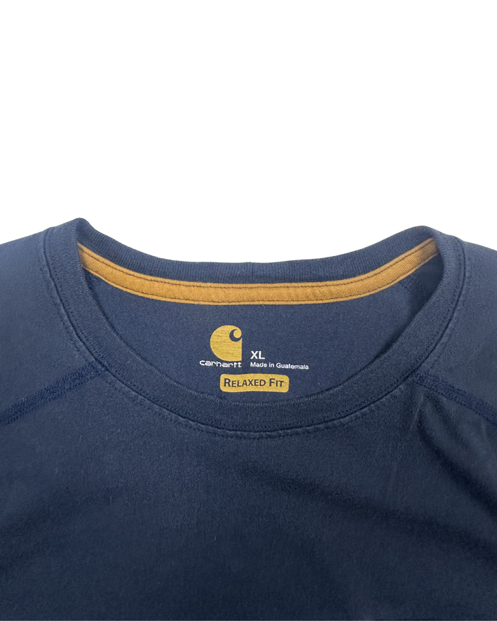 Carhartt Navy Pocket T-Shirt (xl)