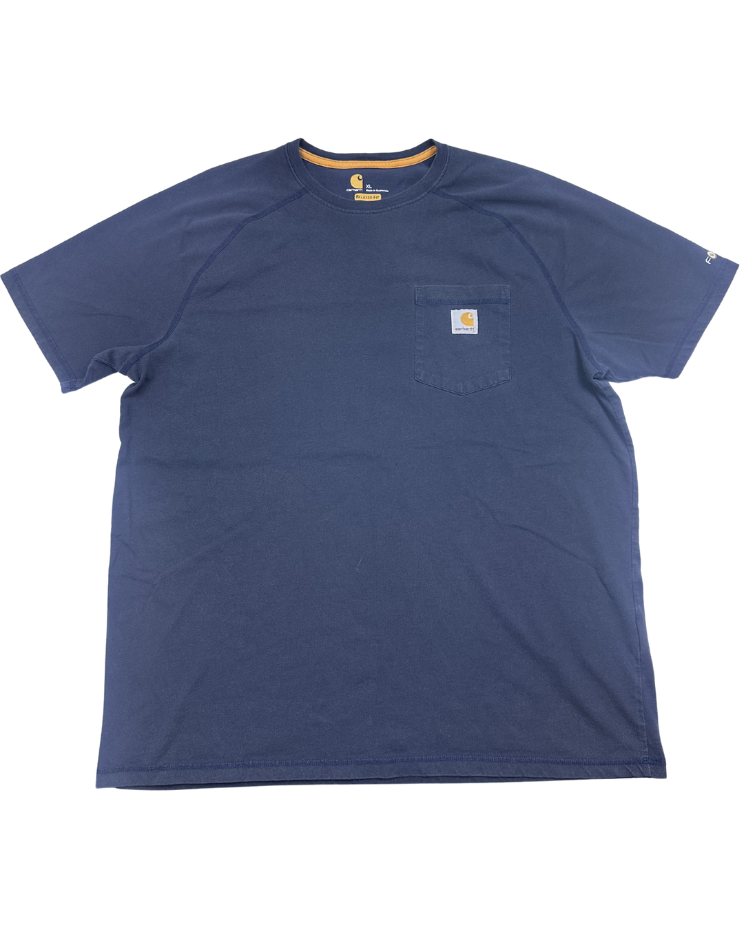 Carhartt Navy Pocket T-Shirt (xl)