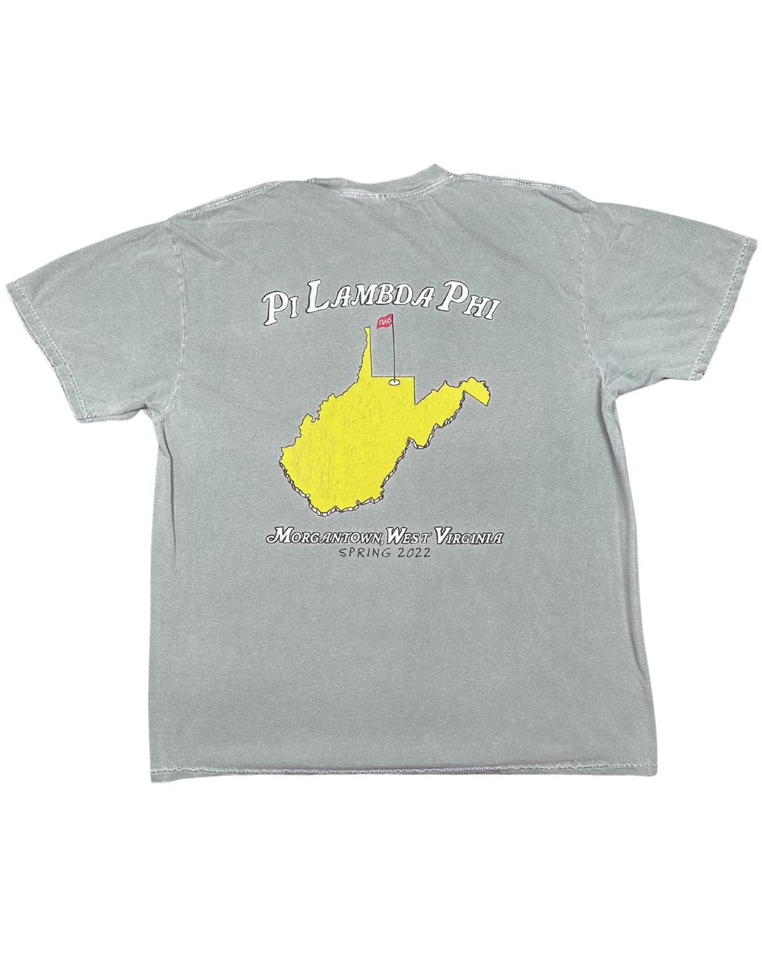 Comfort Colors Pi Lambda Phi Golf Pocket T-Shirt (XL)