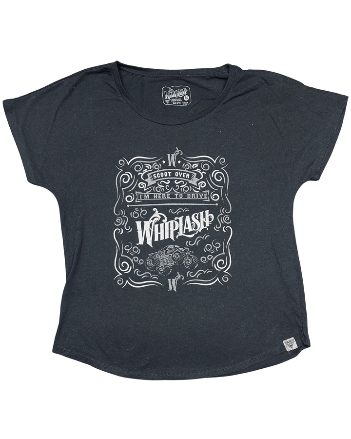 Whiplash Monster Truck Women's Graphic T-Shirt (Large)