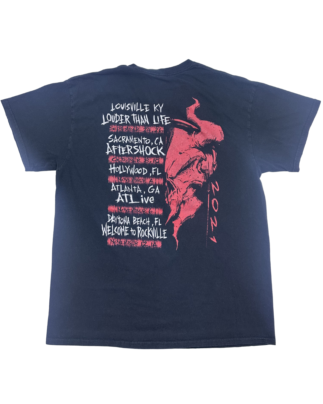 Metallica Master of Puppets Tour T-Shirt (large)