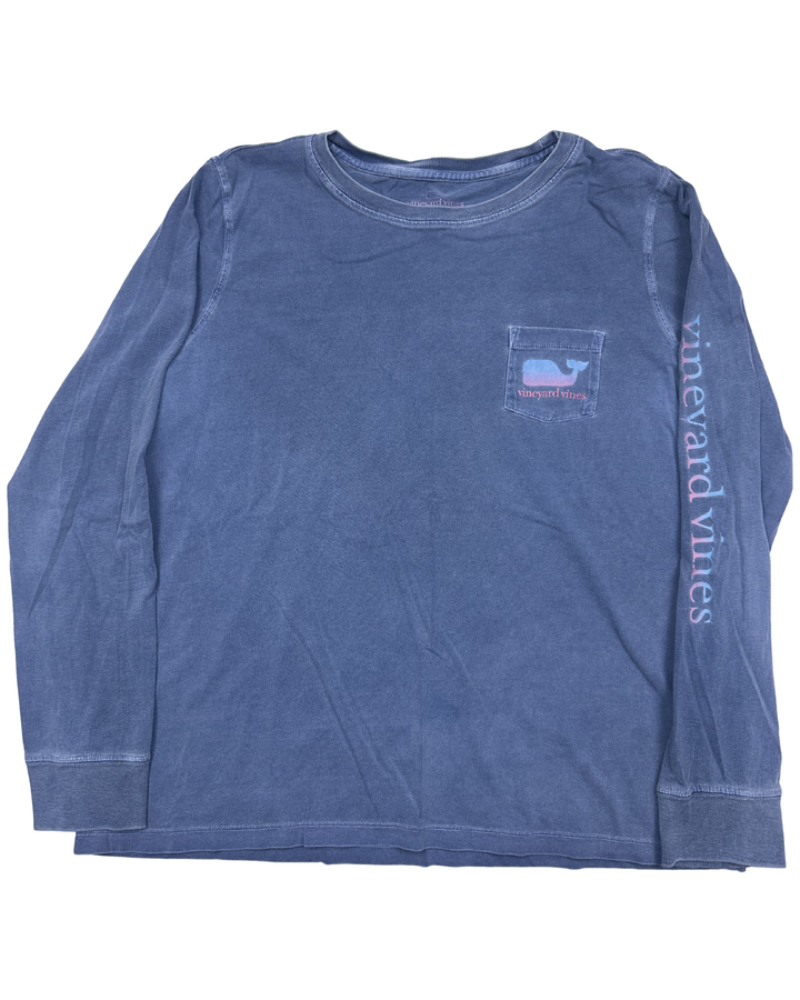 Vineyard Vines Whale Long Sleeve T-Shirt (large)