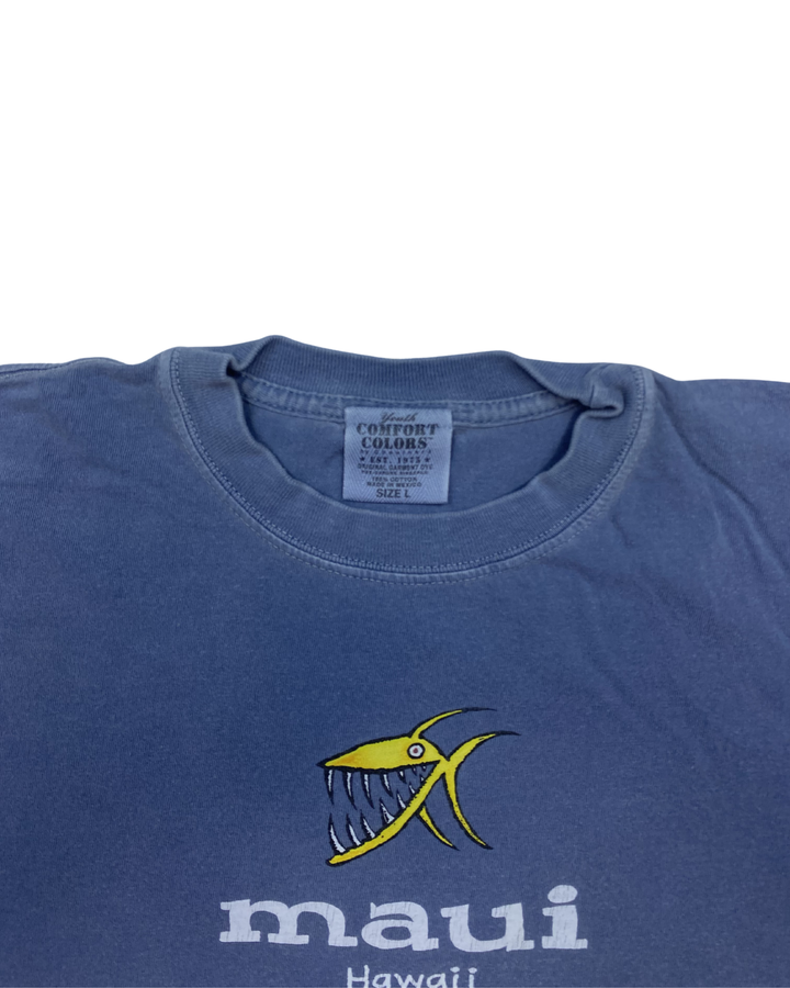 Comfort Colors Maui Hawaii Graphic T-Shirt (Large)