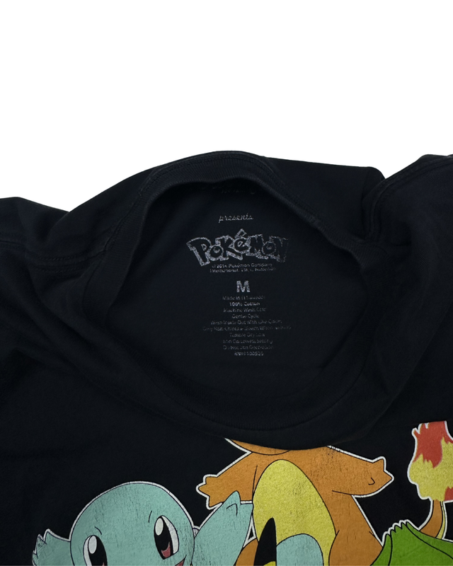 Pokemon Starter Characters Graphic T-Shirt (Medium)