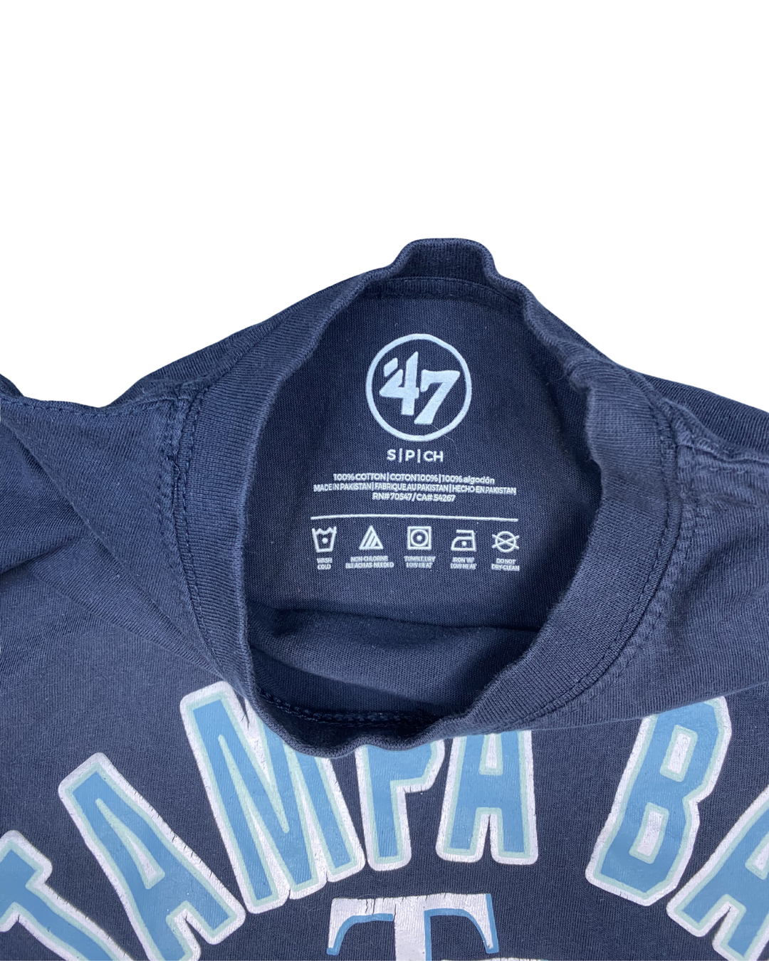 '47 Brand Tampa Bay Rays Graphic T-Shirt (Medium)