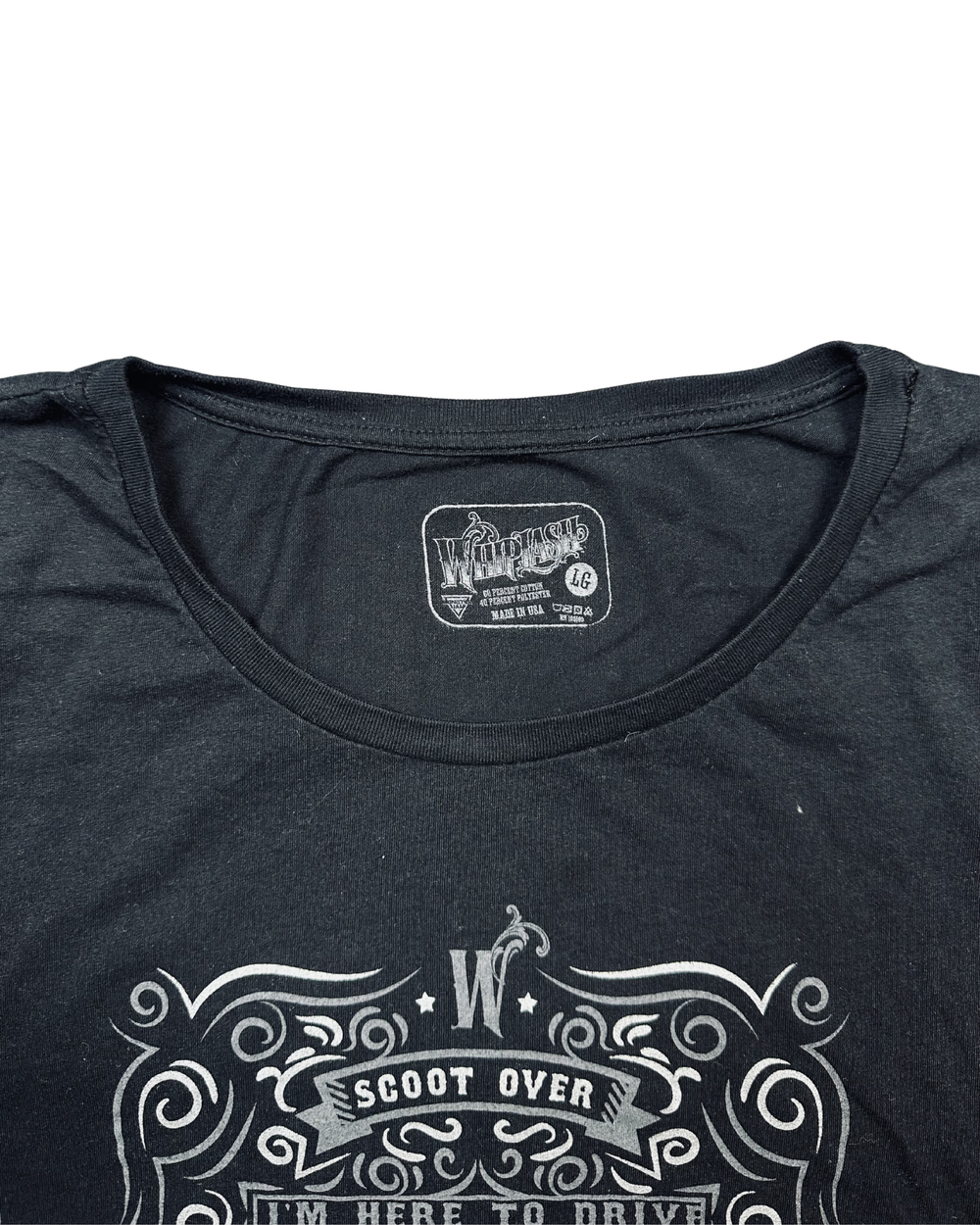 Whiplash Monster Truck Women's Graphic T-Shirt (Large) - Tag