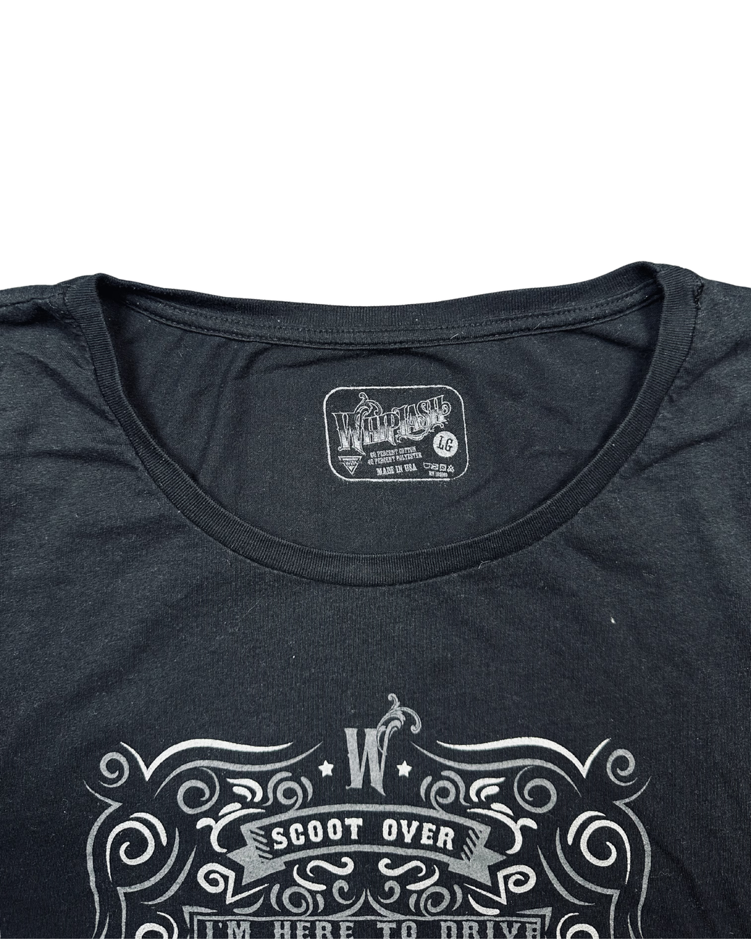 Whiplash Monster Truck Women's Graphic T-Shirt (Large) - Tag