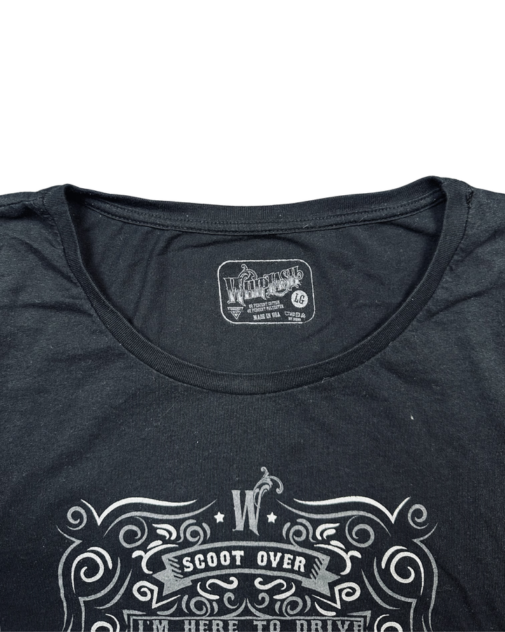 Whiplash Monster Truck Women's Graphic T-Shirt (Large) - Tag