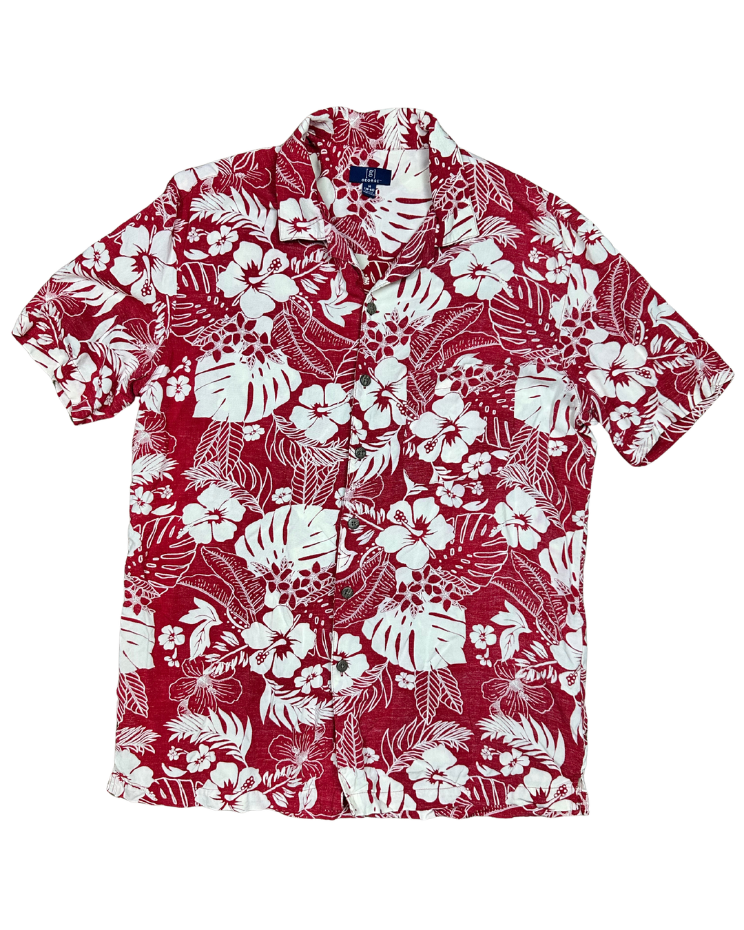 Hawaiian Short Sleeve Button-Up (medium)
