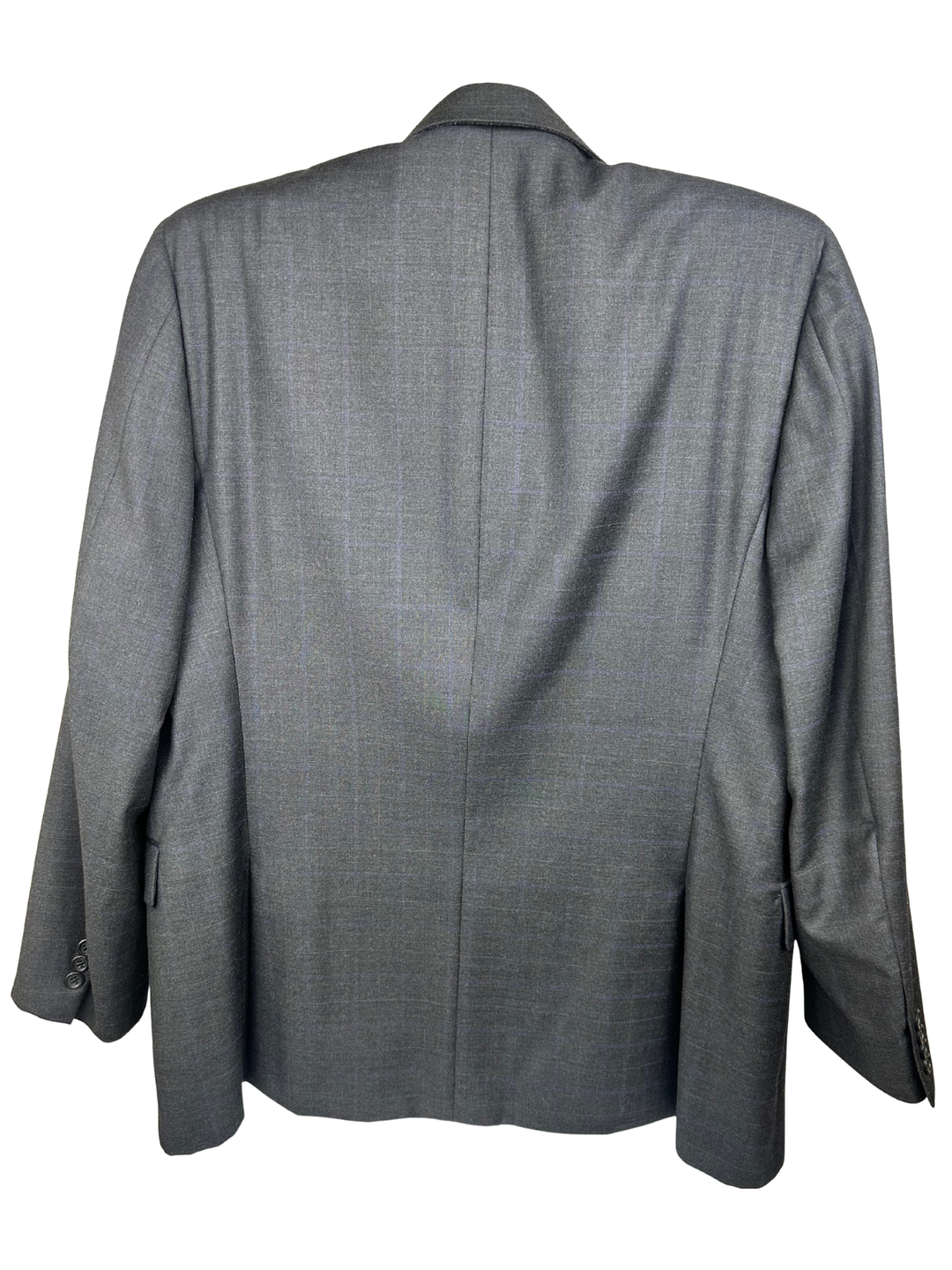 Burberry Gray Blazer 42 Regular 100% Wool