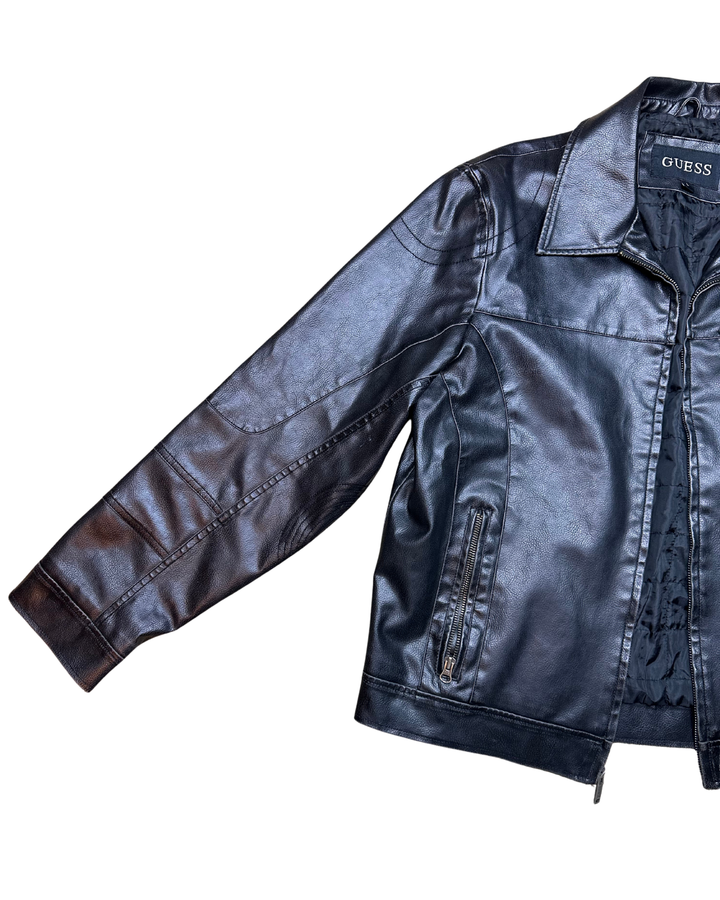 Guess Leather Jacket (large)